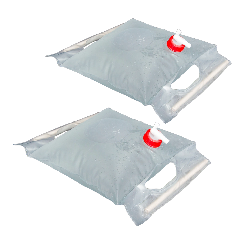 Hopfällbar vattendunk 5 liter 2-pack