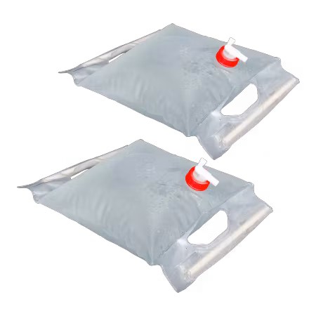 Hopfällbar vattendunk 5 liter 2-pack