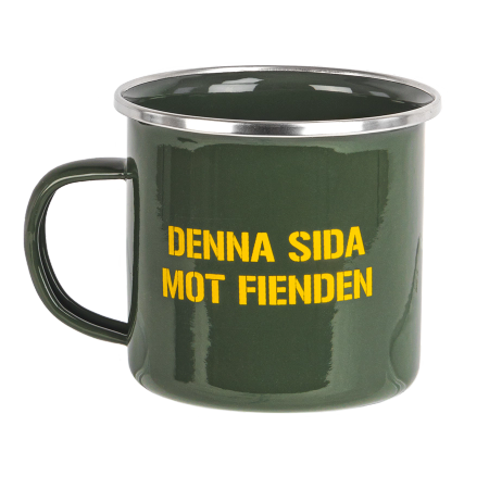 Emaljmugg – Denna sida mot fienden