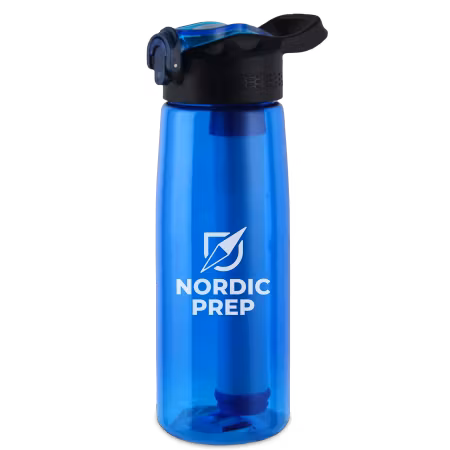 Dricksflaska med vattenreningsfilter