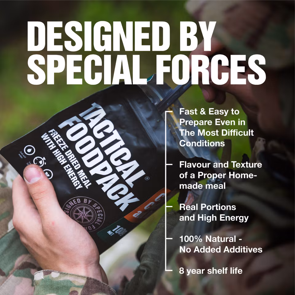 Tactical Foodpack Mushroom Risotto