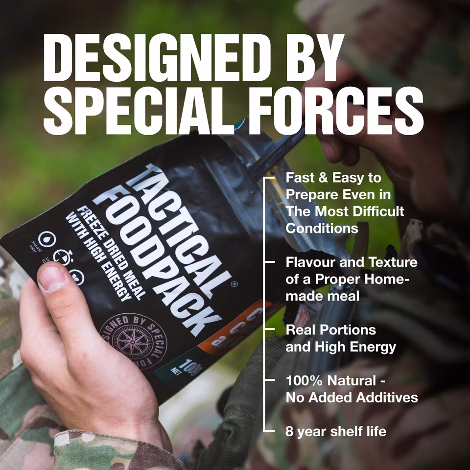 Tactical Foodpack Rice Pudding and Berries