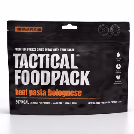 Tactical Foodpack Beef Pasta Bolognese