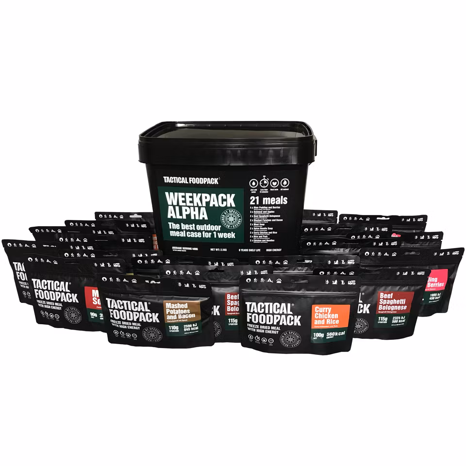 Tactical Foodpack - Weekpack Alpha (7 dagar)