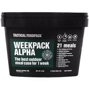 Tactical Foodpack - Weekpack Alpha (7 dagar)