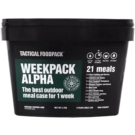 Tactical Foodpack - Weekpack Alpha (7 dagar)