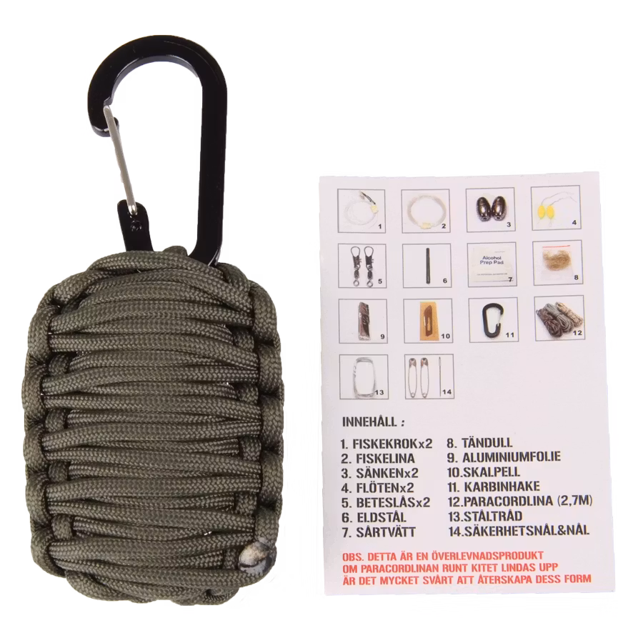 Kompaktkit överlevnad (överskottsvara klass 1)
