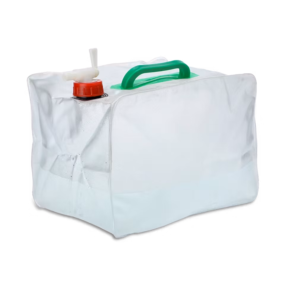 Hopfällbar vattendunk med tappkran, 1-pack (överskottsvara, klass 1)