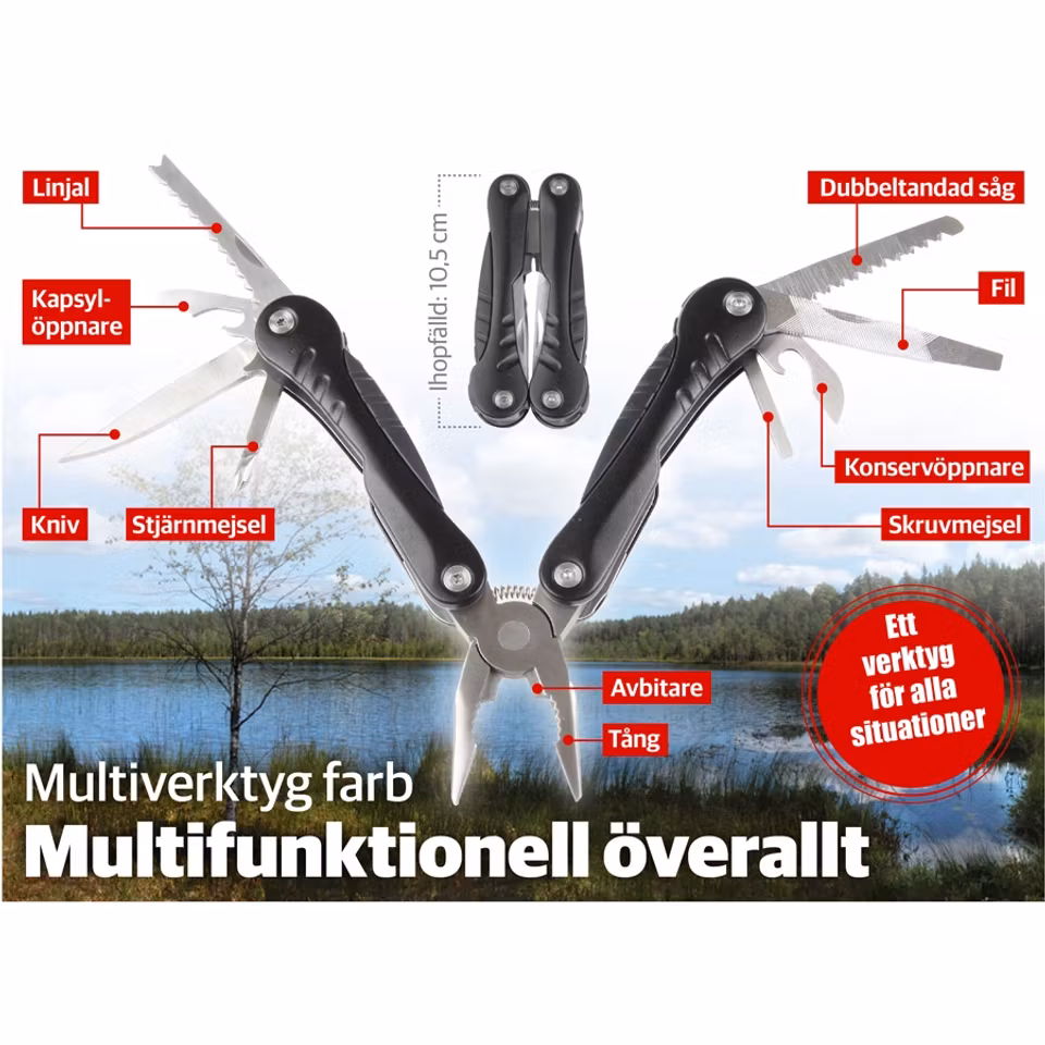 Multiverktyg FARB (överskottsvara klass 1)
