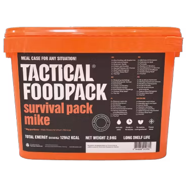 Survival Pack Mike – 7 dygns mat i krislåda