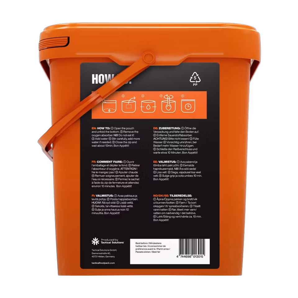 Survival Pack Mike – 7 dygns mat i krislåda