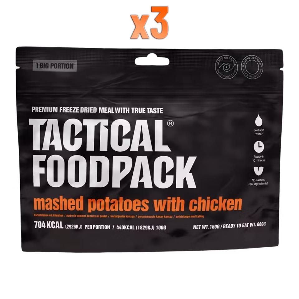 Survival Pack Mike – 7 dygns mat i krislåda