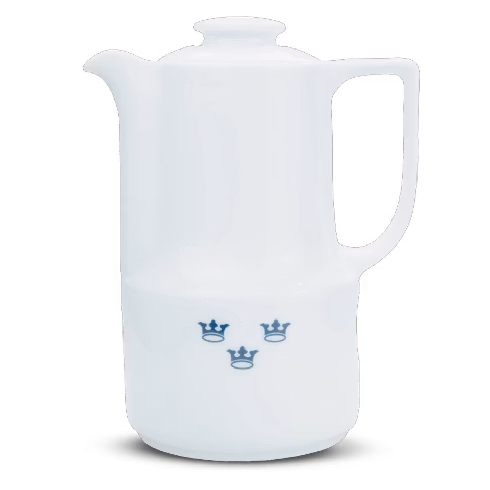 Mässporslin kaffekanna (överskottsvara klass 1)
