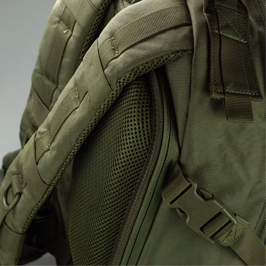 Taktisk ryggsäck 45 L, armégrön