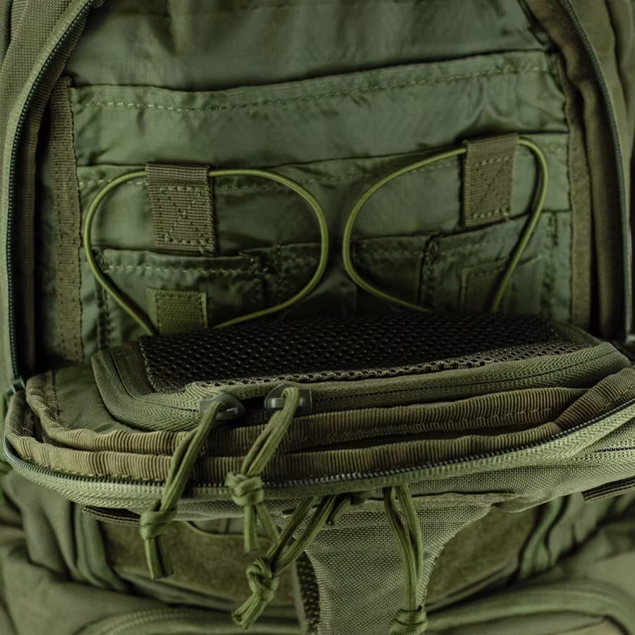 Taktisk ryggsäck 45 L, armégrön