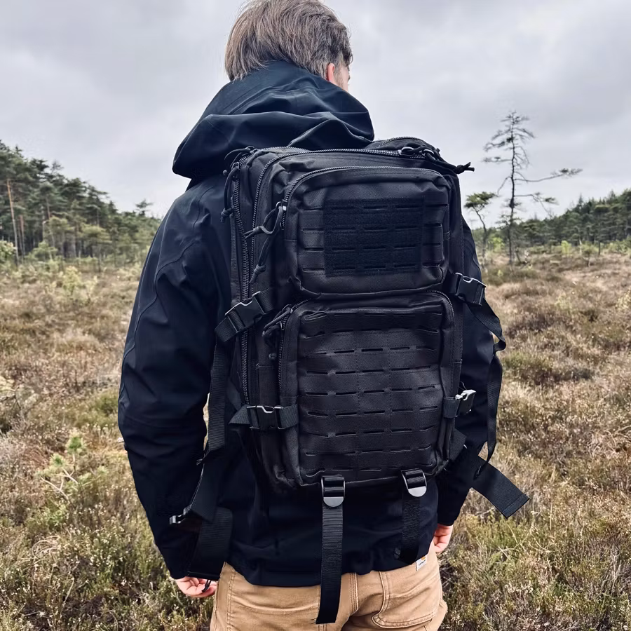 Ryggsäck 45 L, svart