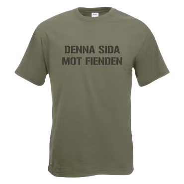 T-shirt Denna sida mot fienden
