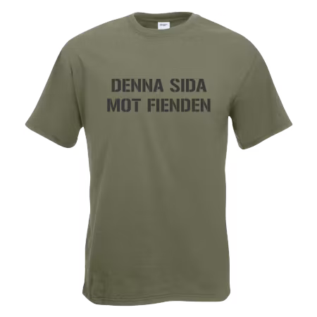 T-shirt Denna sida mot fienden