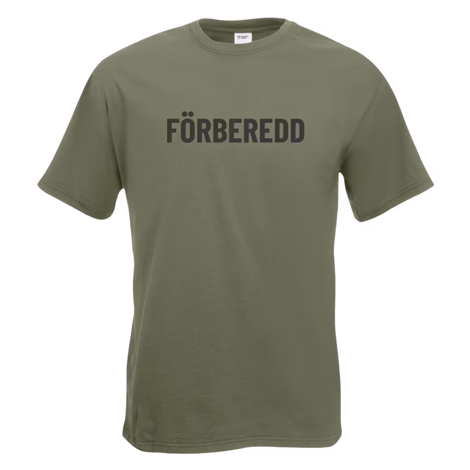 T-shirt Förberedd
