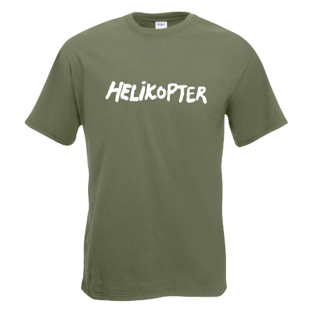 T-shirt Helikopter