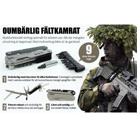 Multiverktyg MekS (överskottsvara, klass 1)