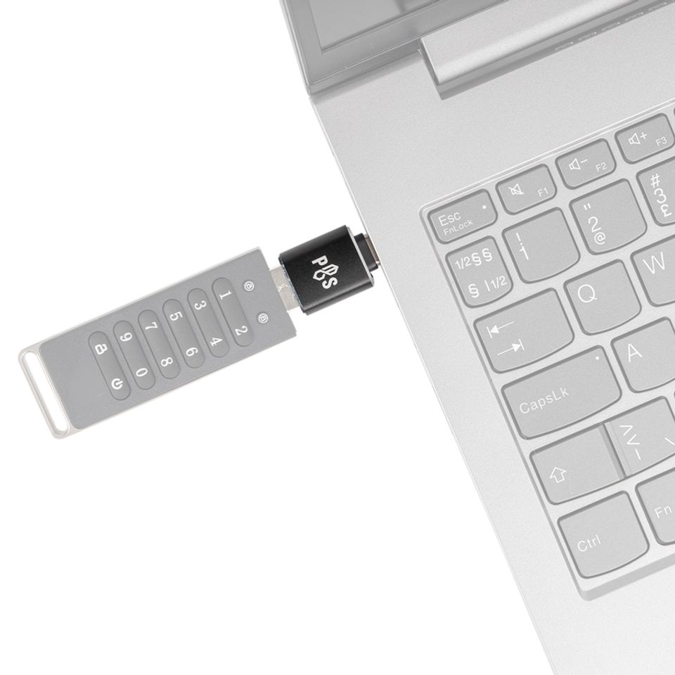 Adapter USB-C till USB-A (överskottsvara, klass 1)