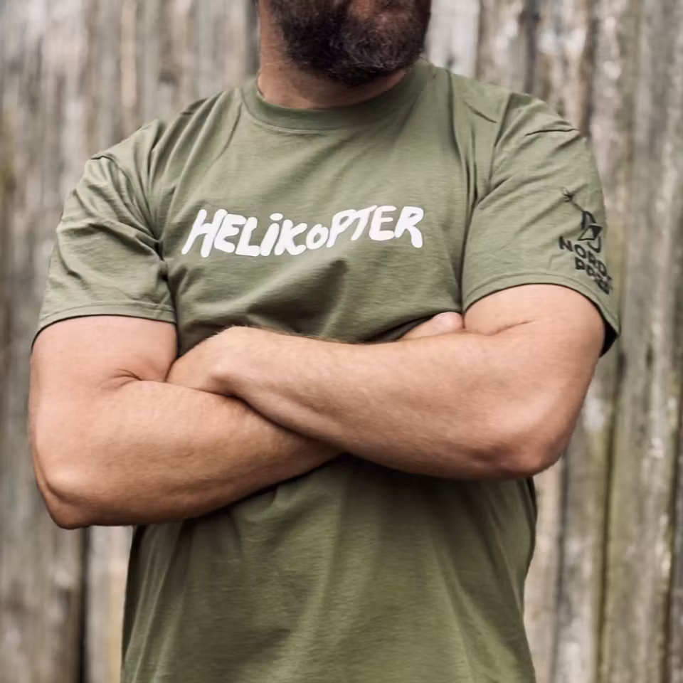 T-shirt Helikopter
