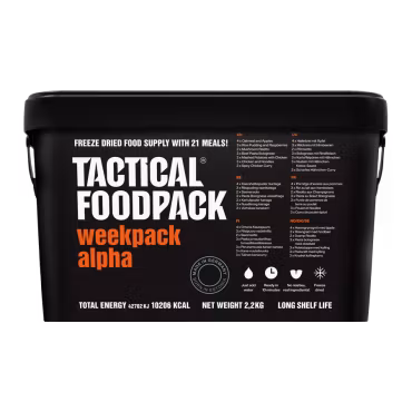 Tactical Foodpack - Weekpack Alpha (7 dagar)