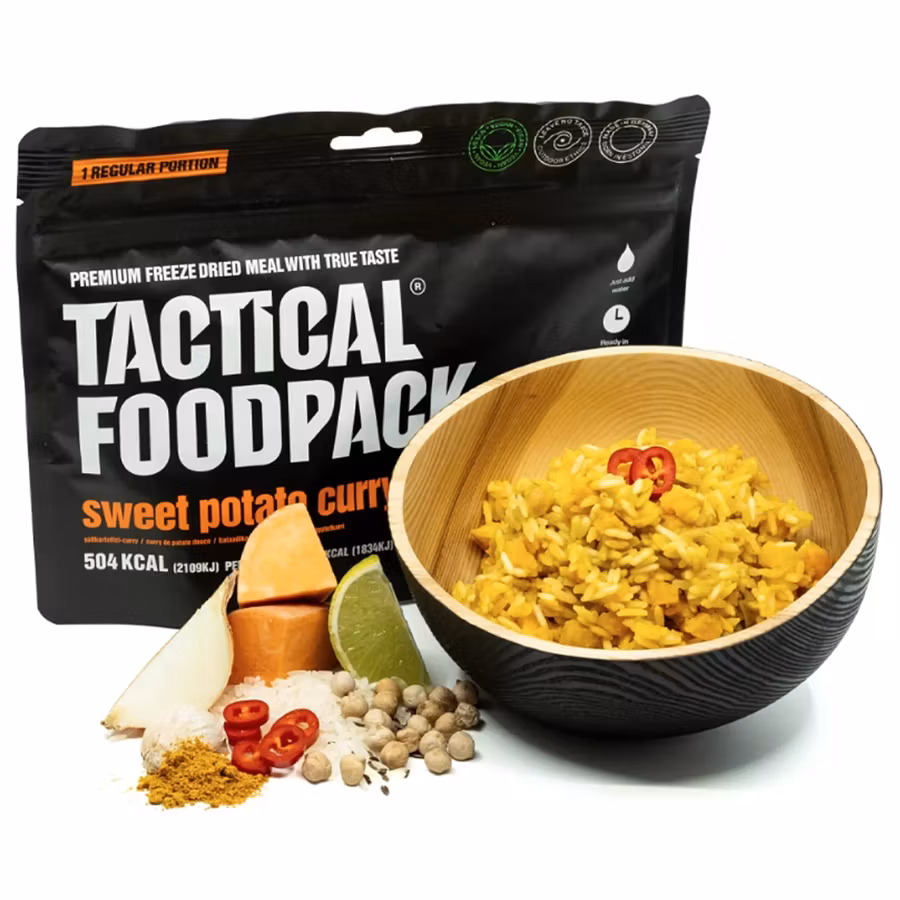 Sweet Potato Curry and Rice 115g