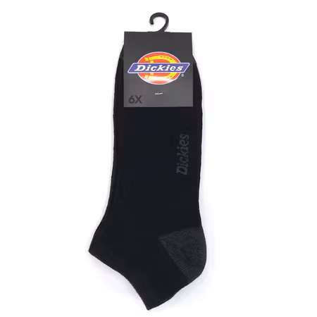 Dickies 3-pack sneaker socks, svarta 39-42