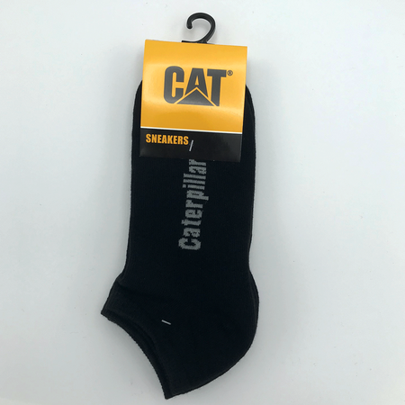 Caterpillar 6-par sneaker socks, svarta, dam, herr & junior 35-50