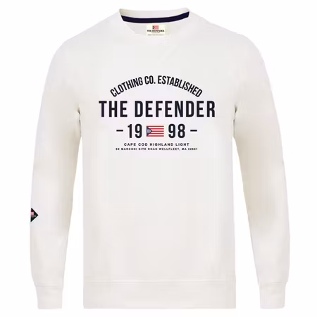 The Defender sweatshirt Vit S-XXL