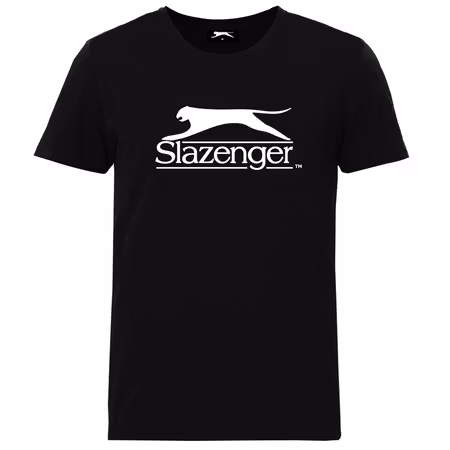 Slazenger logo t-shirt Svart M, L, XL, XXL