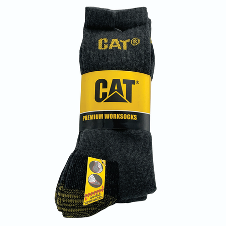Caterpillar 6-pack Work Premium, grå 39-50