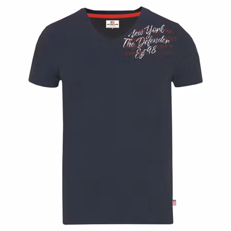The Defender v-neck t-shirt Mörkblå S, M, L