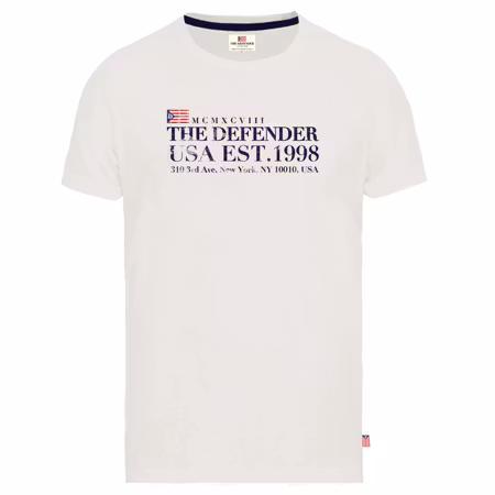 The Defender t-shirt, Vit S, M, L