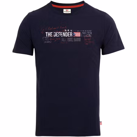 The Defender t-shirt, Mörkblå eller Röd S-XL
