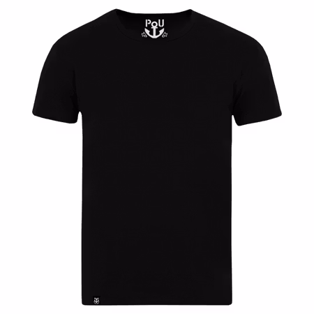 Peoples Uniform t-shirt utan print Svart S-L