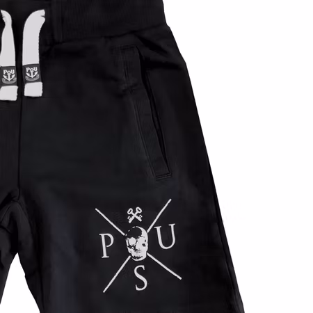 Peoples Uniform Svarta mjukisshorts S