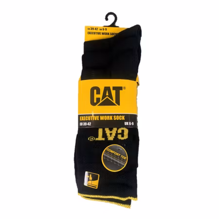 Caterpillar 3-pack Executive Work Socks, 39-42, 43-46