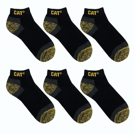 Caterpillar 6-par Premium arbets/ankelstrumpa 39-50
