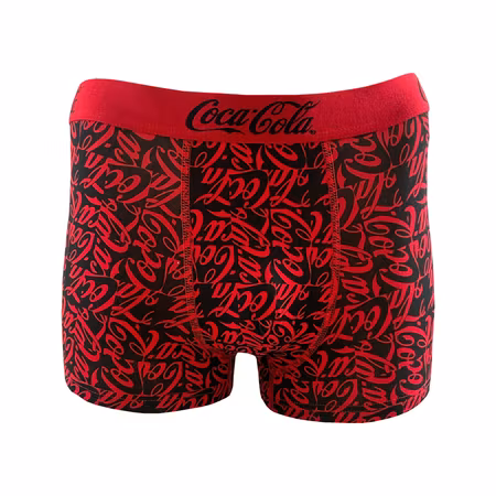 Coca-Cola boxershorts 1-par, röd/ svart