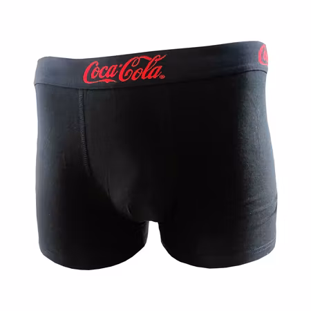 Coca-Cola boxershorts 1-par, svart