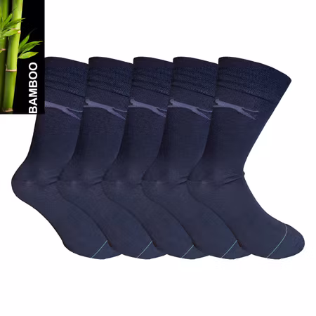 Slazenger Finstickade Bambustrumpor 5-par 39-42