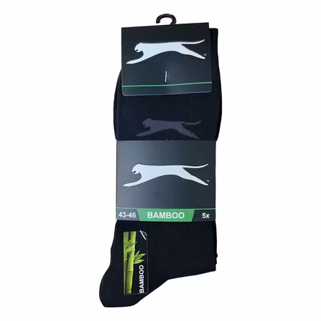 Slazenger Finstickade Bambustrumpor 5-par 43-46