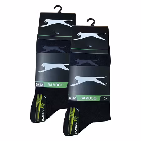 Slazenger Finstickade Bambustrumpor 10-par 39-42