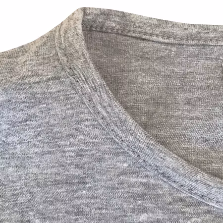 The Defender enfärgad t-shirt med bröstficka Gråmelerad S-XXL
