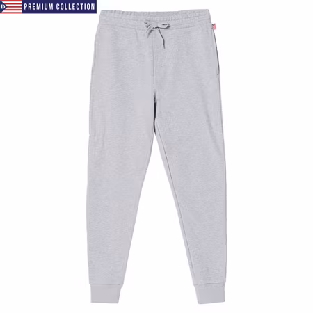 The Defender Premium, Sweatpants, Gråmelerad M, XL. Fickor med dragkedja