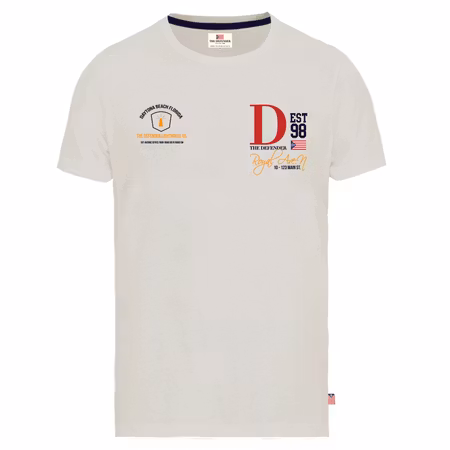 The Defender t-shirt Vit, L