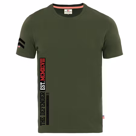 The Defender t-shirt Army grön, S